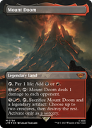 Mount Doom (Borderless) (Surge Foil) [The Lord of the Rings: Tales of Middle-Earth] - The Mythic Store | 24h Order Processing