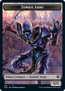 Zombie // Zombie Army Double-Sided Token [Starter Commander Decks] - The Mythic Store | 24h Order Processing