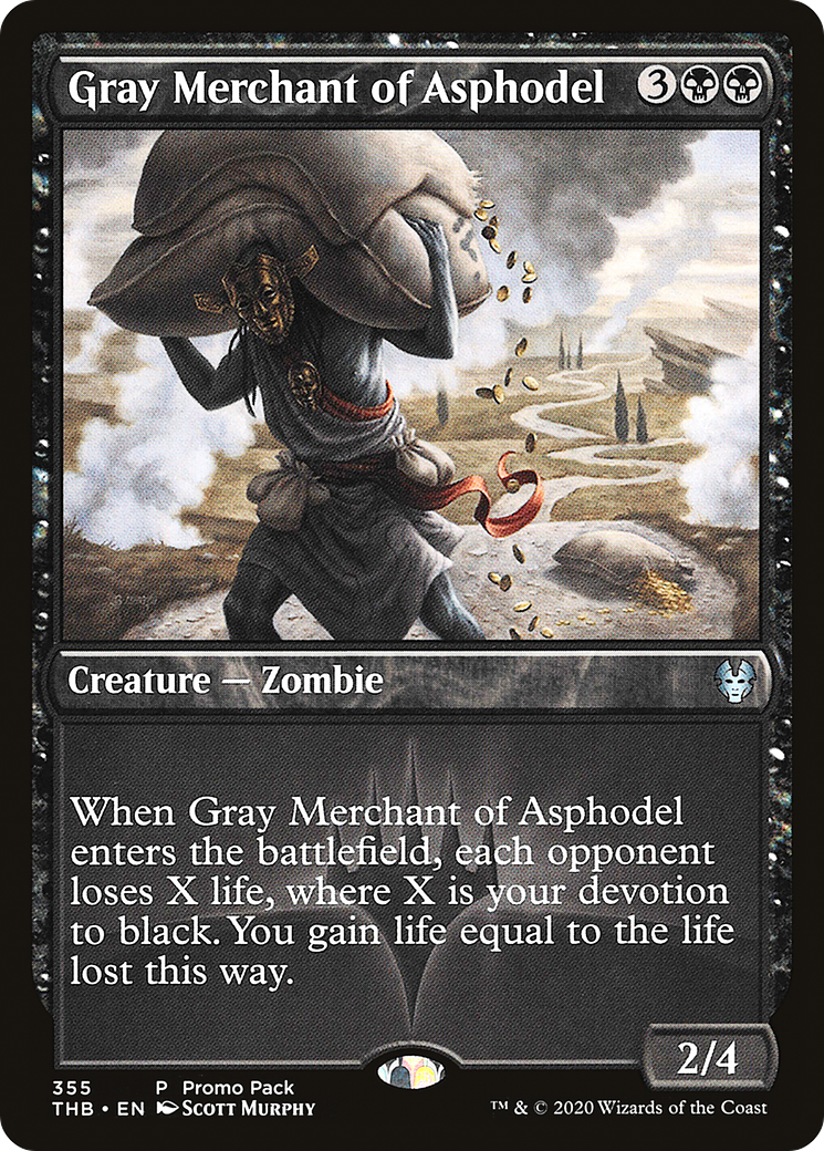 Gray Merchant of Asphodel (Promo Pack) [Theros Beyond Death Promos] - The Mythic Store | 24h Order Processing