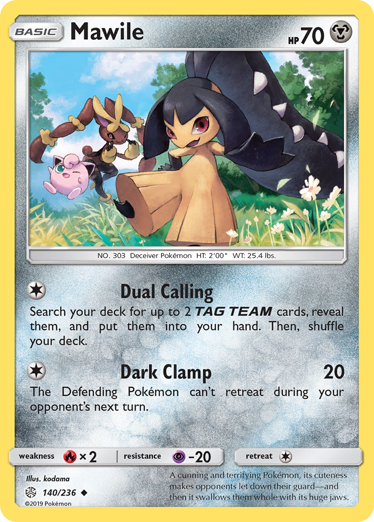 Mawile (140/236) [Sun & Moon: Cosmic Eclipse] - The Mythic Store | 24h Order Processing