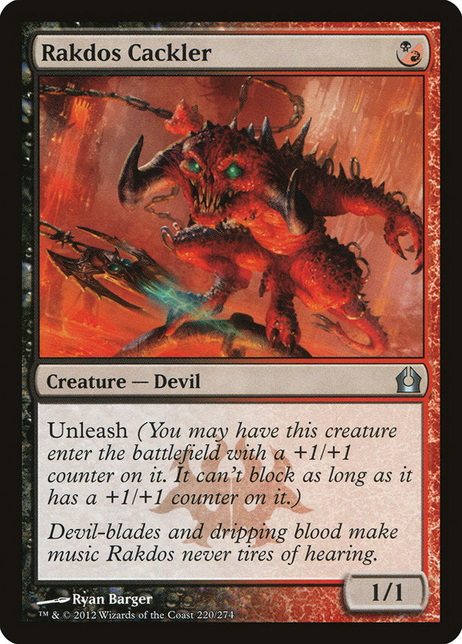 Rakdos Cackler [Return to Ravnica] - The Mythic Store | 24h Order Processing