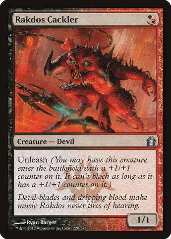 Rakdos Cackler [Return to Ravnica] - The Mythic Store | 24h Order Processing