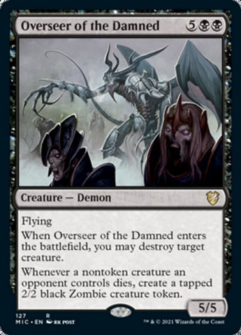 Overseer of the Damned [Innistrad: Midnight Hunt Commander] - The Mythic Store | 24h Order Processing