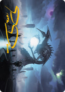 Blue Sun's Twilight Art Card (Gold-Stamped Signature) [Phyrexia: All Will Be One Art Series] - The Mythic Store | 24h Order Processing