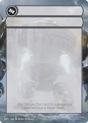 Helper Card [The Brothers' War Tokens] - The Mythic Store | 24h Order Processing