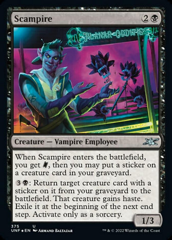 Scampire (Galaxy Foil) [Unfinity] - The Mythic Store | 24h Order Processing