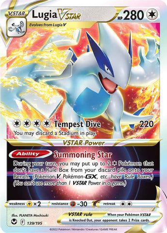 Lugia VSTAR (139/195) [Sword & Shield: Silver Tempest] - The Mythic Store | 24h Order Processing