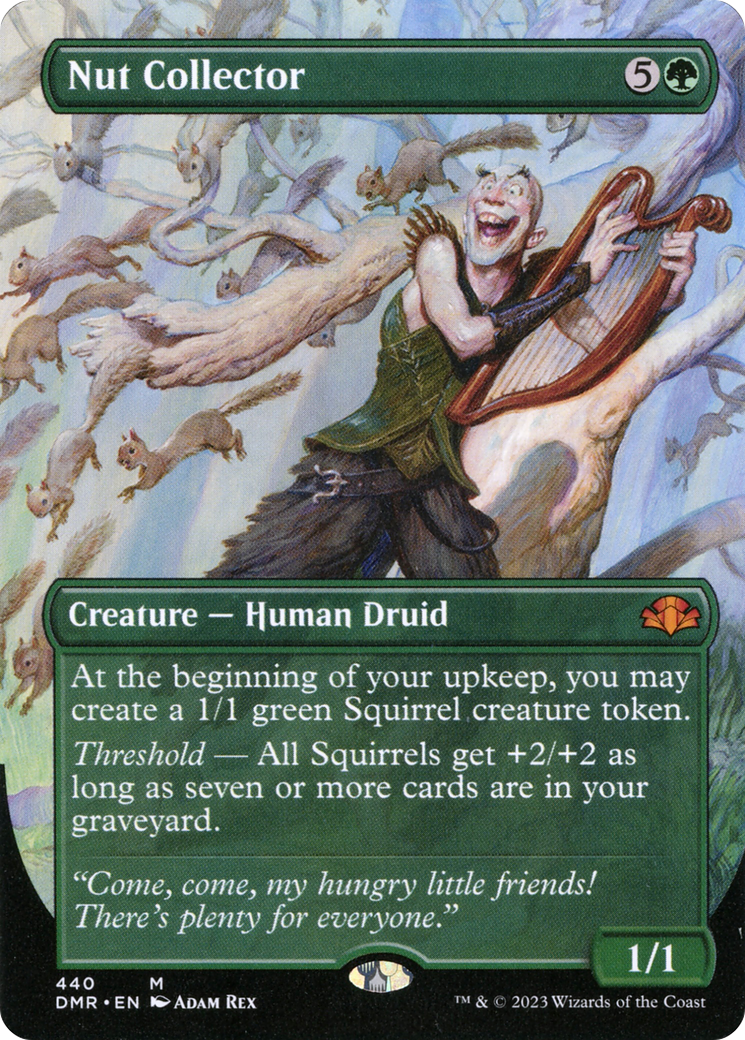 Nut Collector (Borderless Alternate Art) [Dominaria Remastered] - The Mythic Store | 24h Order Processing