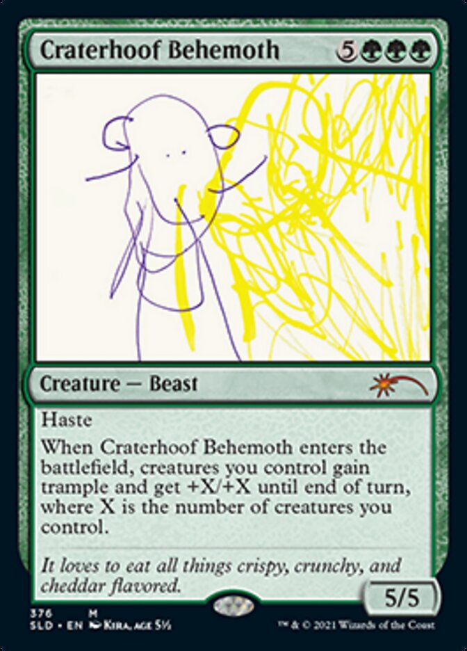 Craterhoof Behemoth (376) [Secret Lair Drop Series] - The Mythic Store | 24h Order Processing