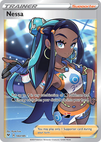 Nessa (183/185) [Sword & Shield: Vivid Voltage] - The Mythic Store | 24h Order Processing