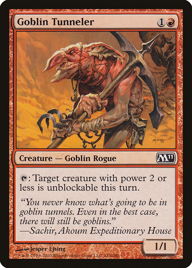 Goblin Tunneler [Magic 2011] - The Mythic Store | 24h Order Processing