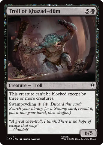 Troll of Khazad-dum [The Hobbit: Eternal-Legal] - The Mythic Store | 24h Order Processing