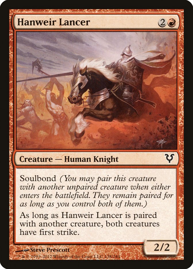 Hanweir Lancer [Avacyn Restored] - The Mythic Store | 24h Order Processing