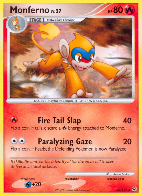 Monferno (56/127) [Platinum: Base Set] - The Mythic Store | 24h Order Processing