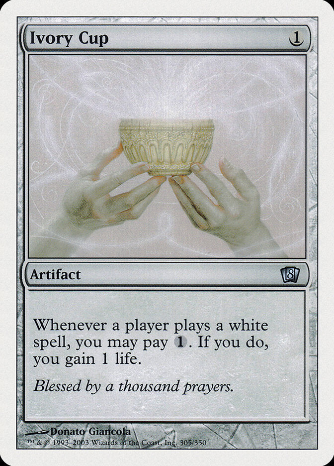 Ivory Cup [Eighth Edition] - The Mythic Store | 24h Order Processing