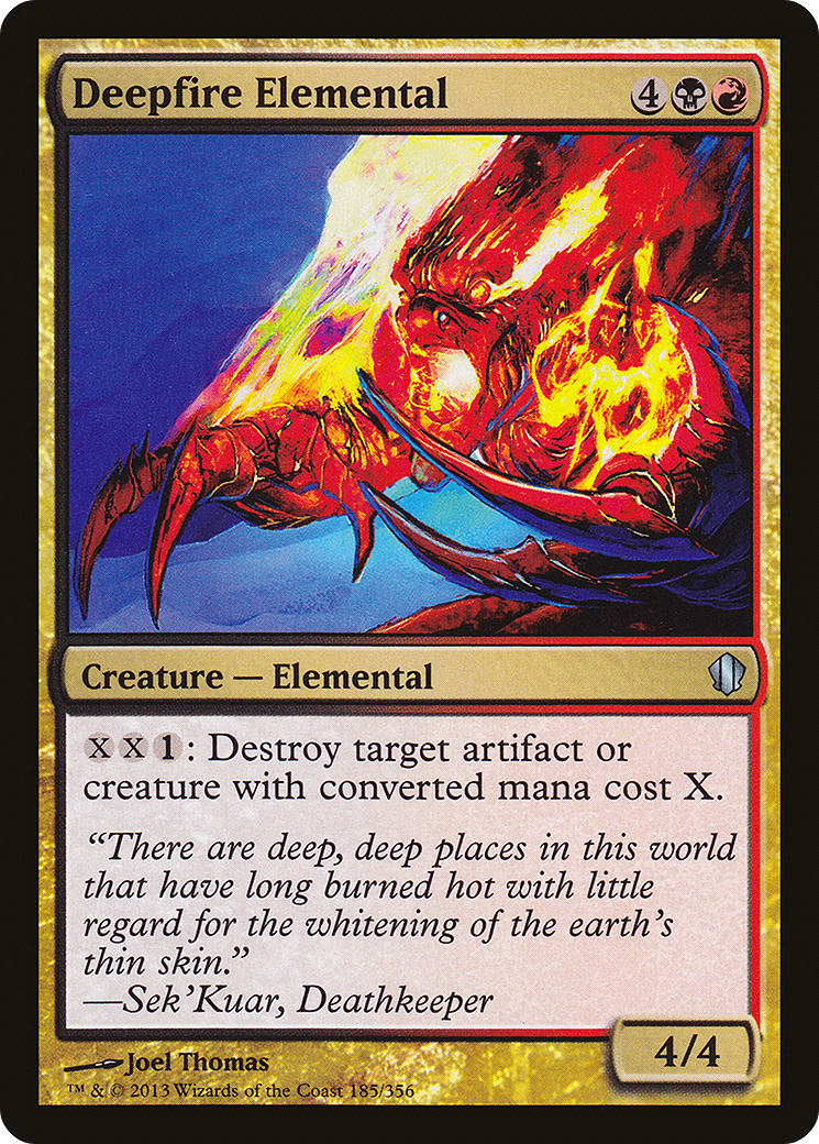Deepfire Elemental [Commander 2013] - The Mythic Store | 24h Order Processing
