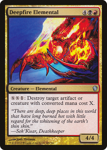 Deepfire Elemental [Commander 2013] - The Mythic Store | 24h Order Processing