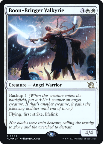 Boon-Bringer Valkyrie [March of the Machine Prerelease Promos] - The Mythic Store | 24h Order Processing