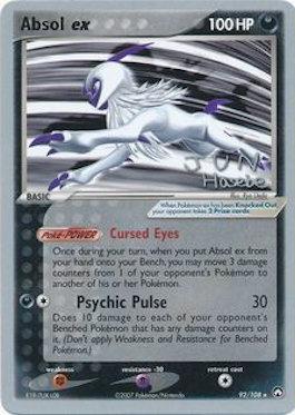 Absol ex (92/108) (Flyvees - Jun Hasebe) [World Championships 2007] - The Mythic Store | 24h Order Processing