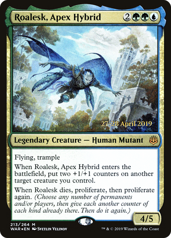 Roalesk, Apex Hybrid [War of the Spark Prerelease Promos] - The Mythic Store | 24h Order Processing