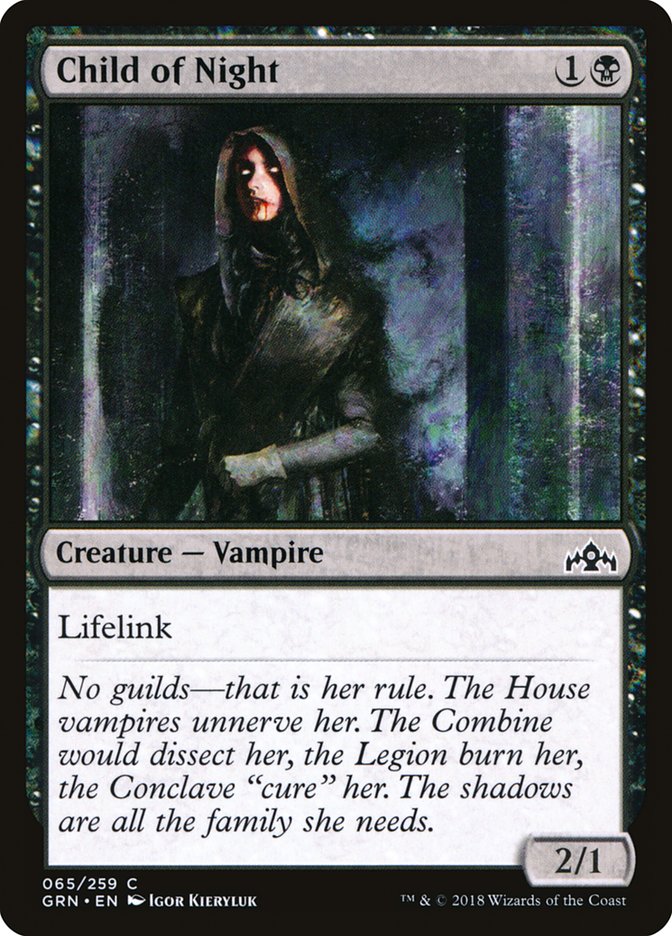 Child of Night [Guilds of Ravnica] - The Mythic Store | 24h Order Processing