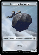 Ballistic Boulder // Food (0022) Double-Sided Token (Surge Foil) [The Lord of the Rings: Tales of Middle-Earth Tokens] - The Mythic Store | 24h Order Processing