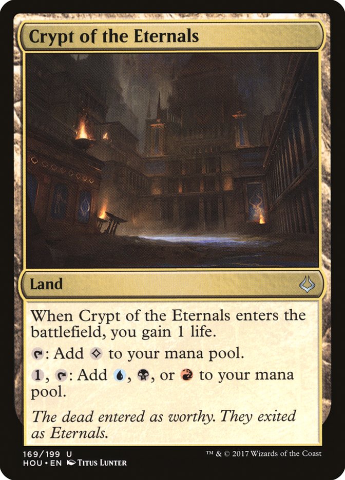 Crypt of the Eternals [Hour of Devastation] - The Mythic Store | 24h Order Processing