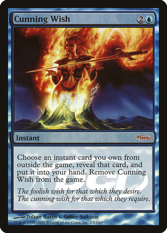 Cunning Wish [Judge Gift Cards 2007] - The Mythic Store | 24h Order Processing