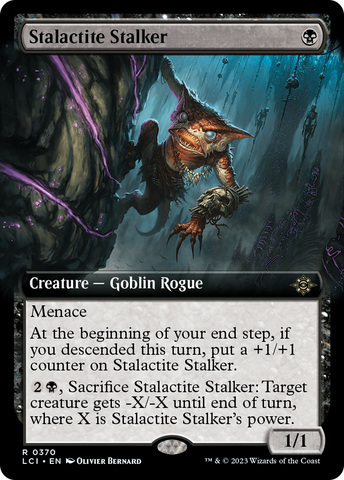 Stalactite Stalker (Extended Art) [The Lost Caverns of Ixalan] - The Mythic Store | 24h Order Processing