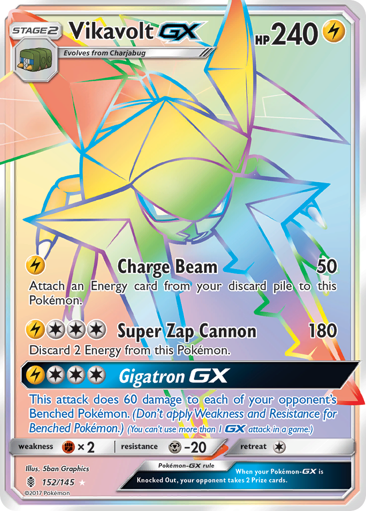 Vikavolt GX (152/145) [Sun & Moon: Guardians Rising] - The Mythic Store | 24h Order Processing