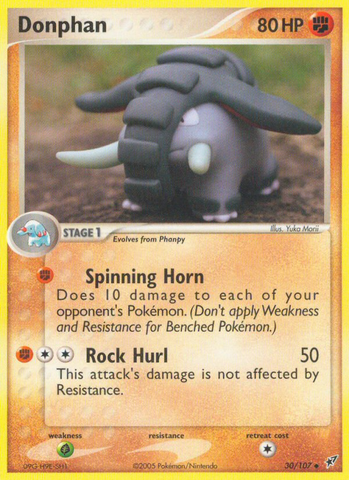 Donphan (30/107) [EX: Deoxys] - The Mythic Store | 24h Order Processing