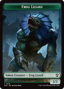 Food // Frog Lizard Double-Sided Token [Secrets of Strixhaven Commander Tokens] - The Mythic Store | 24h Order Processing