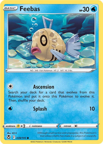 Feebas (039/195) [Sword & Shield: Silver Tempest] - The Mythic Store | 24h Order Processing