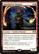 Immolation Shaman [Ravnica Allegiance Prerelease Promos] - The Mythic Store | 24h Order Processing
