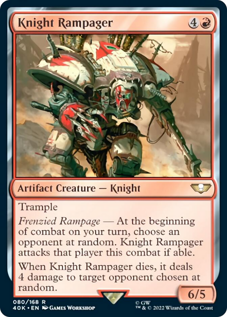 Knight Rampager [Warhammer 40,000] - The Mythic Store | 24h Order Processing