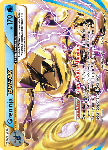 Greninja BREAK (41/122) [XY: BREAKpoint] - The Mythic Store | 24h Order Processing