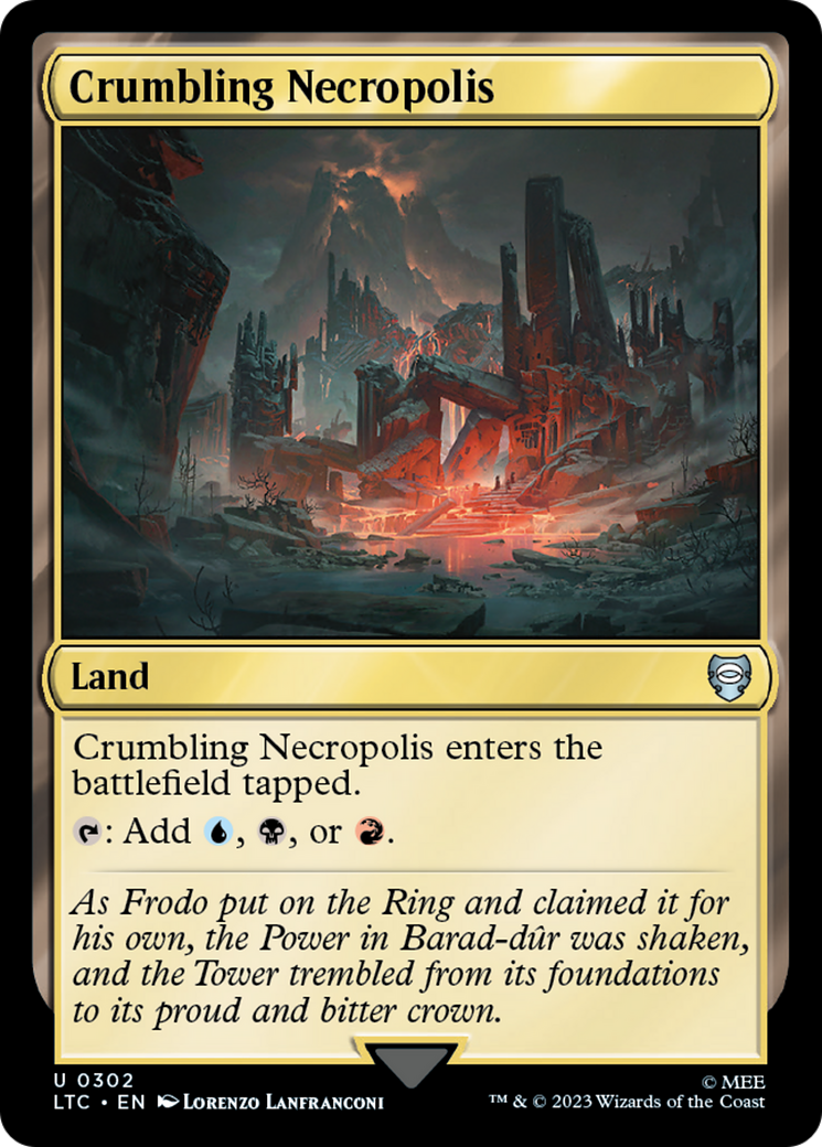 Crumbling Necropolis [The Lord of the Rings: Tales of Middle-Earth Commander] - The Mythic Store | 24h Order Processing