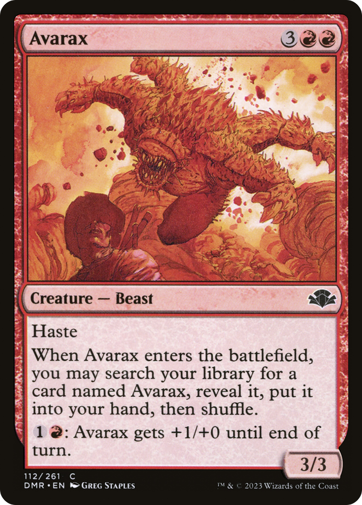 Avarax [Dominaria Remastered] - The Mythic Store | 24h Order Processing