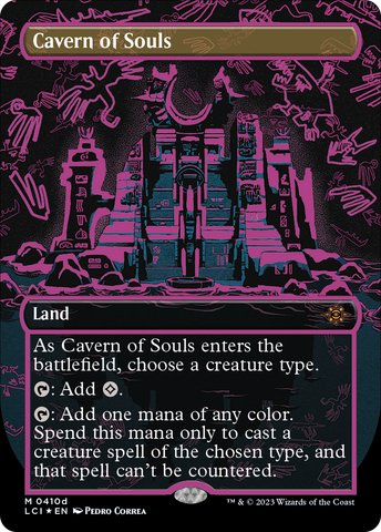 Cavern of Souls (0410d) (Borderless) [The Lost Caverns of Ixalan] - The Mythic Store | 24h Order Processing