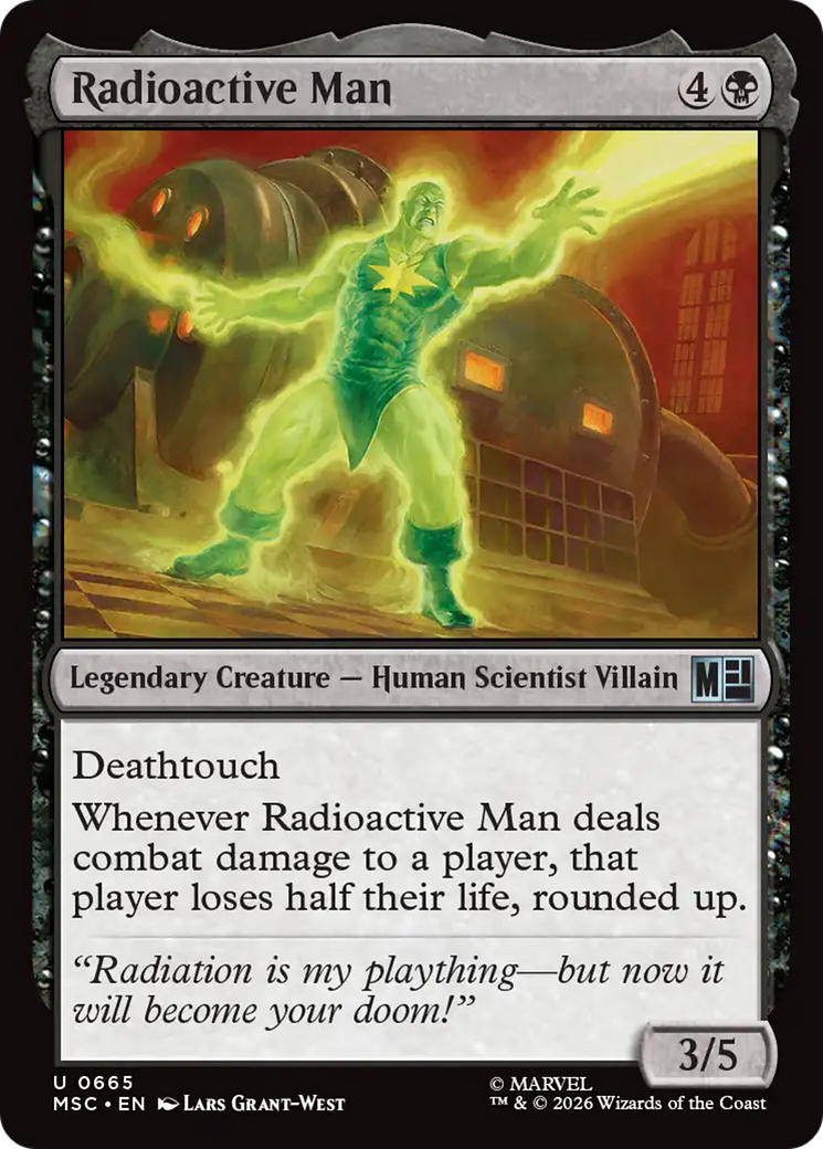 Radioactive Man [Marvel Super Heroes Commander] - The Mythic Store | 24h Order Processing