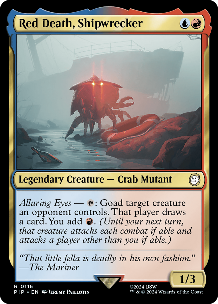 Red Death, Shipwrecker [Fallout] - The Mythic Store | 24h Order Processing