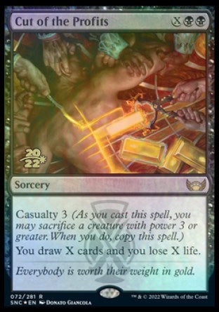 Cut of the Profits [Streets of New Capenna Prerelease Promos] - The Mythic Store | 24h Order Processing