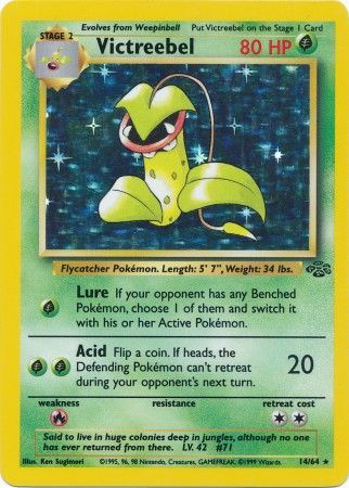 Victreebel (14/64) [Jungle Unlimited] - The Mythic Store | 24h Order Processing