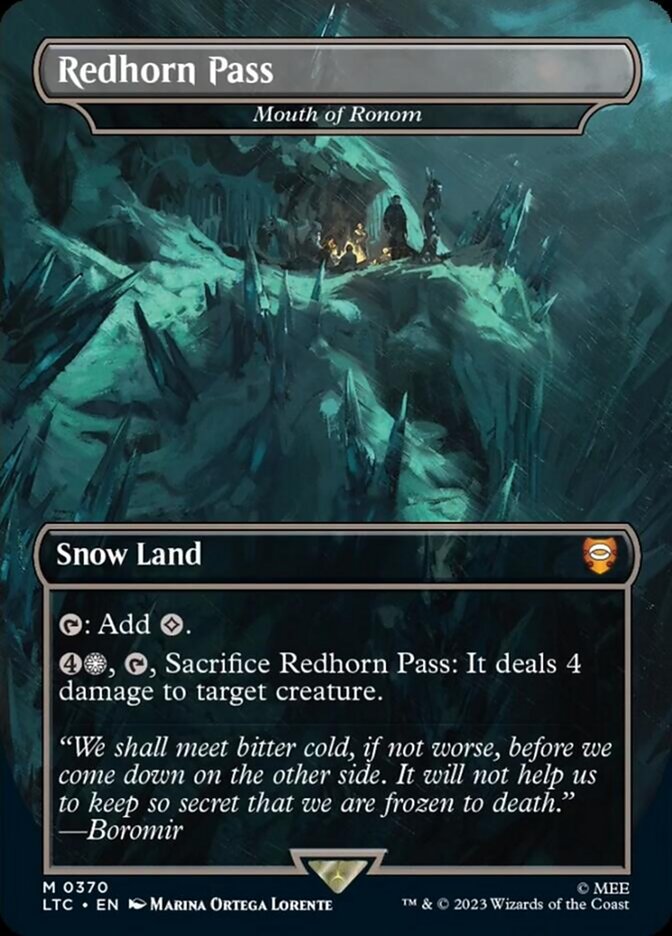 Mouth of Ronom - Redhorn Pass [The Lord of the Rings: Tales of Middle-Earth Commander] - The Mythic Store | 24h Order Processing