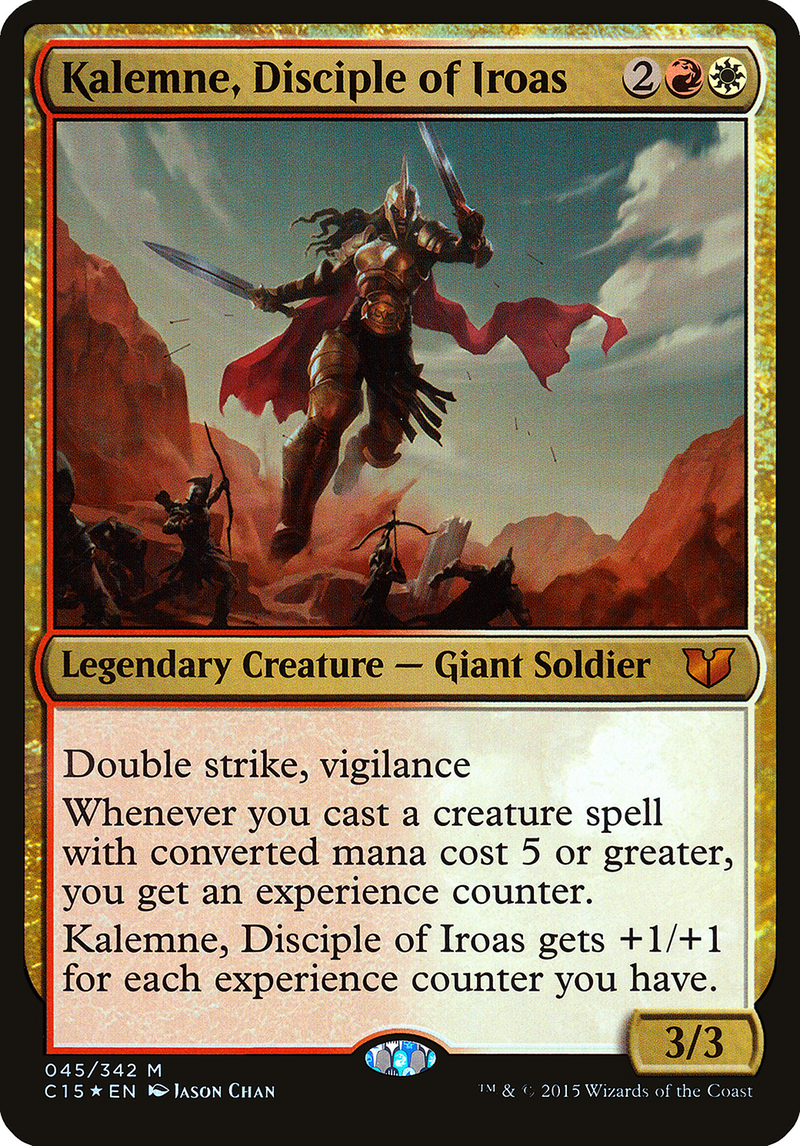 Kalemne, Disciple of Iroas (Oversized) [Commander 2015 Oversized] - The Mythic Store | 24h Order Processing