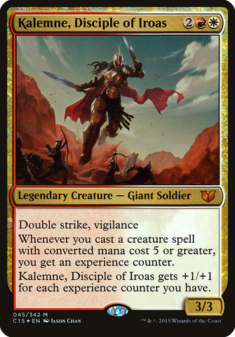 Kalemne, Disciple of Iroas (Oversized) [Commander 2015 Oversized] - The Mythic Store | 24h Order Processing