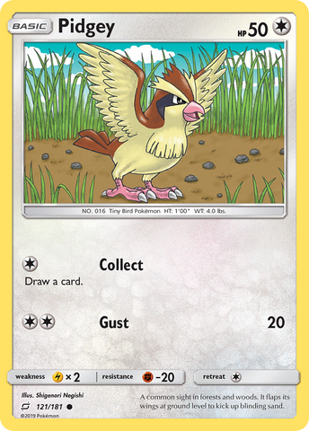 Pidgey (121/181) [Sun & Moon: Team Up] - The Mythic Store | 24h Order Processing