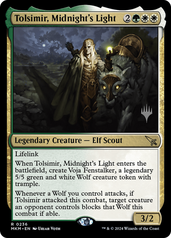 Tolsimir, Midnight's Light (Promo Pack) [Murders at Karlov Manor Promos] - The Mythic Store | 24h Order Processing