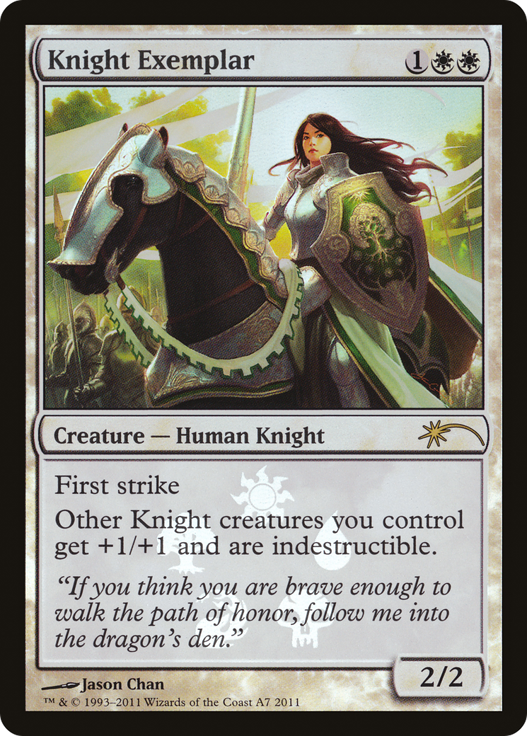 Knight Exemplar [Resale Promos] - The Mythic Store | 24h Order Processing
