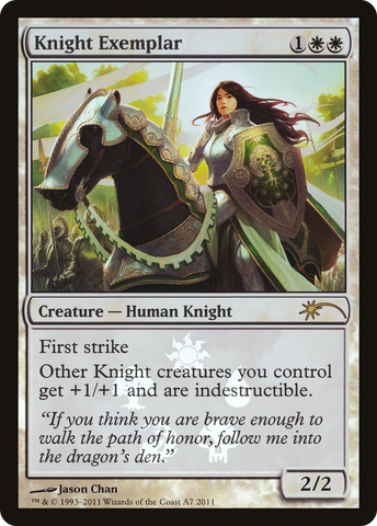 Knight Exemplar [Resale Promos] - The Mythic Store | 24h Order Processing